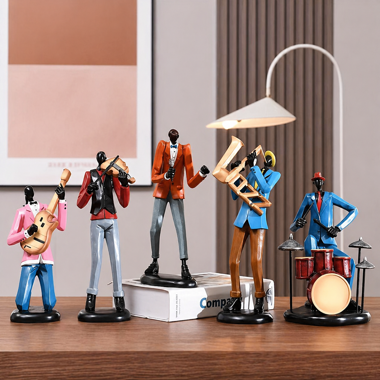 Jazz Band Expression Sculpture