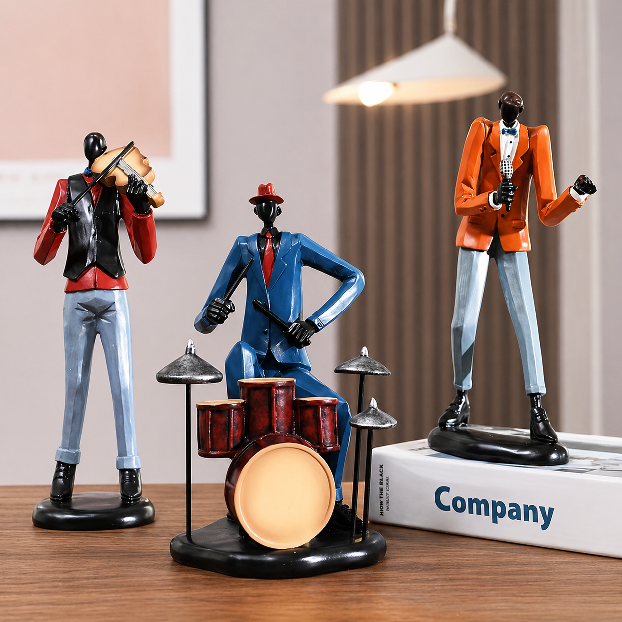 Jazz Band Expression Sculpture