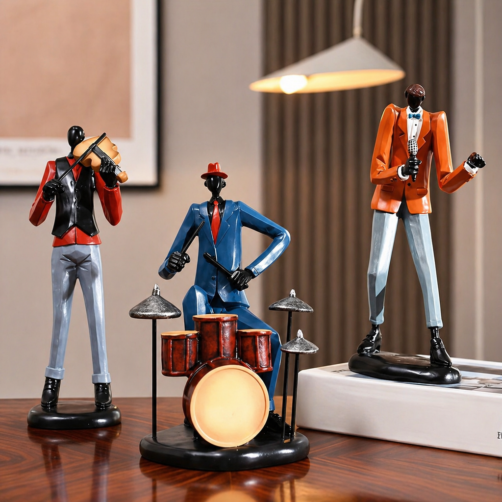 Jazz Band Expression Sculpture