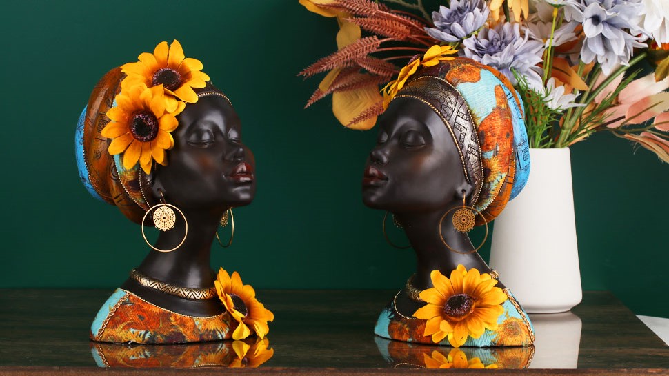 GoldenSunflower Sculpture