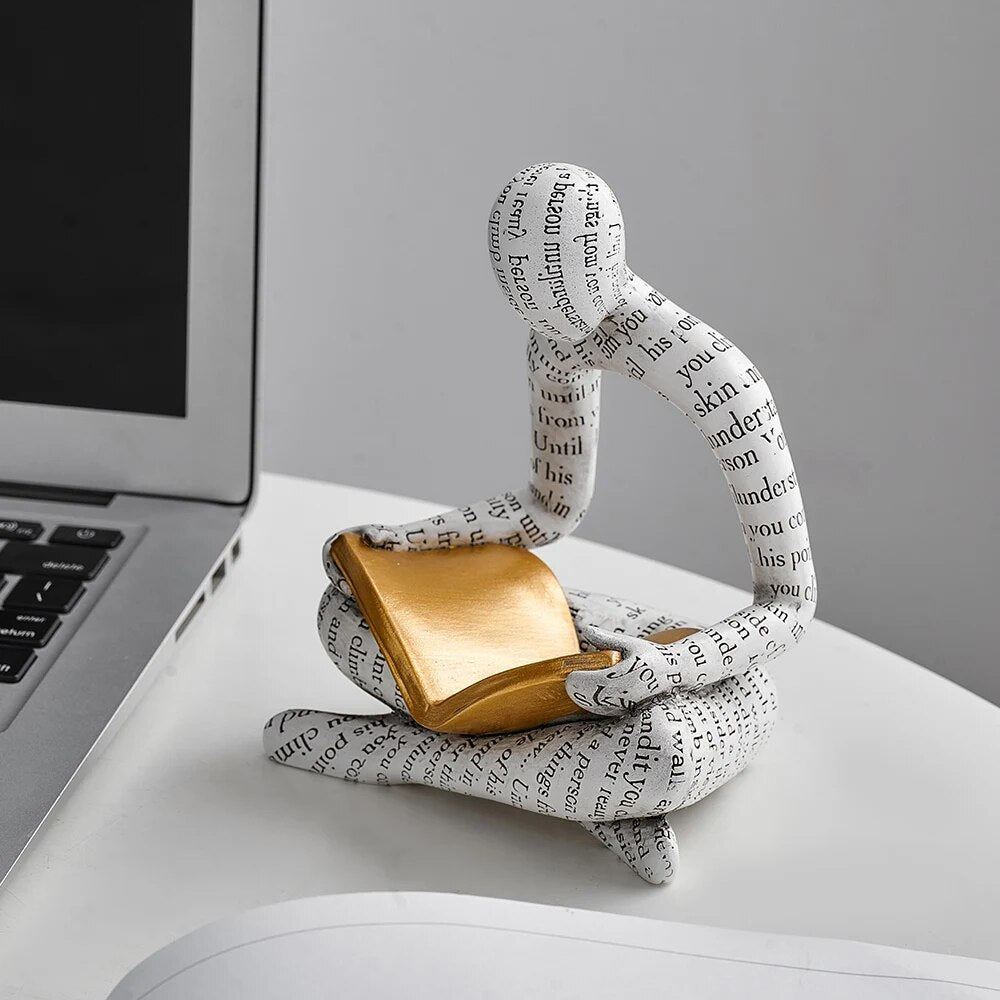 Reader Expression Sculpture