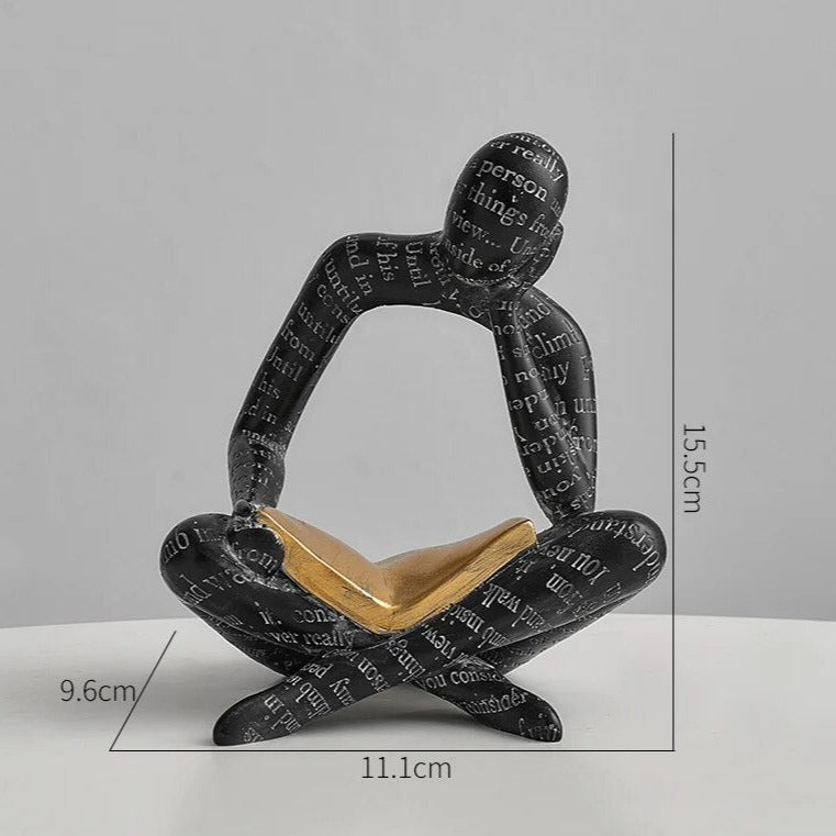 Reader Expression Sculpture