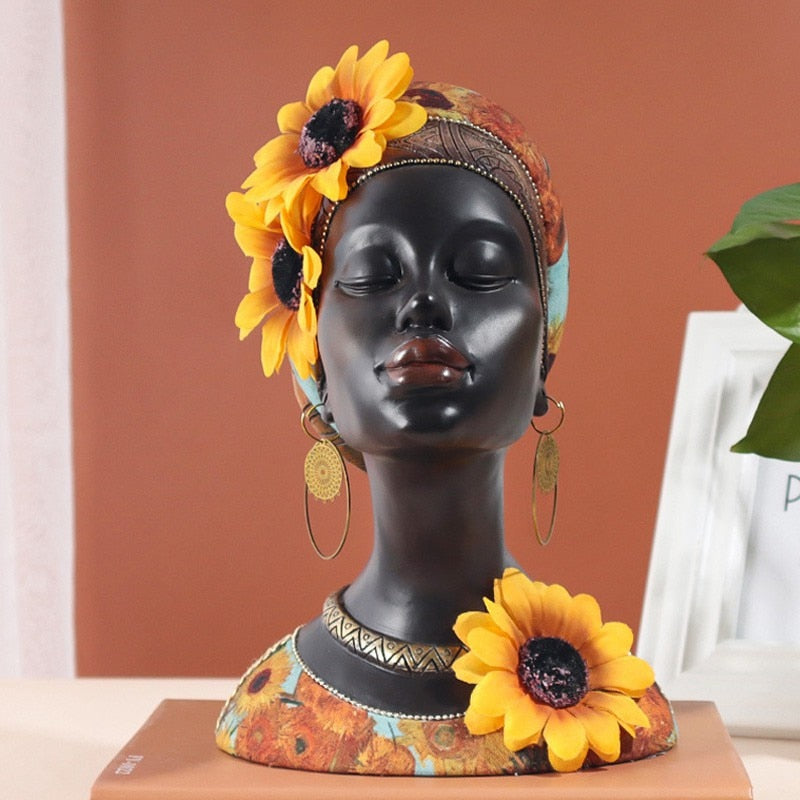 GoldenSunflower Sculpture