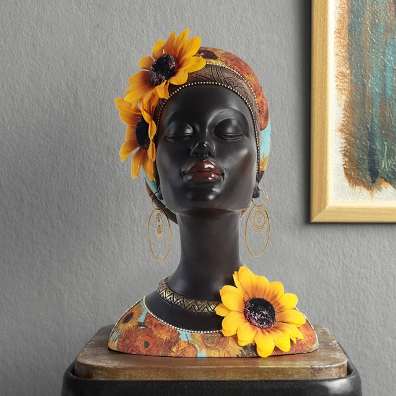 GoldenSunflower Sculpture