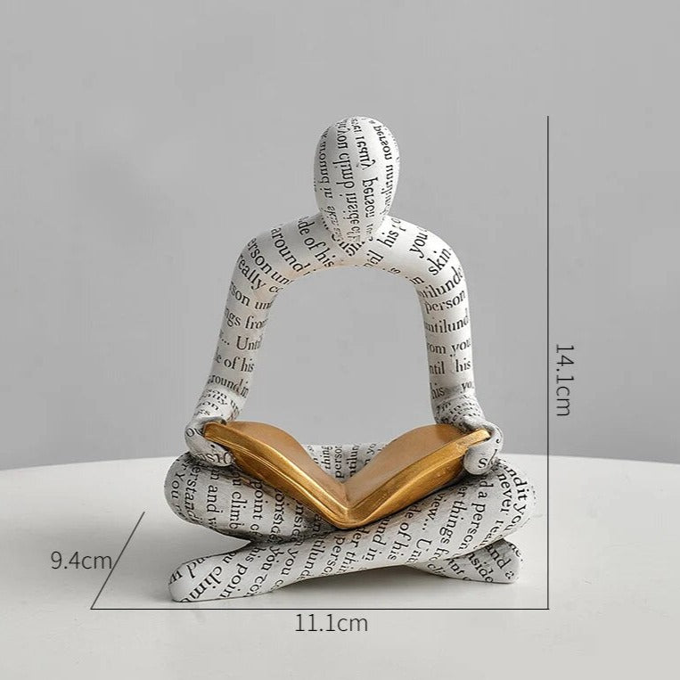 Reader Expression Sculpture