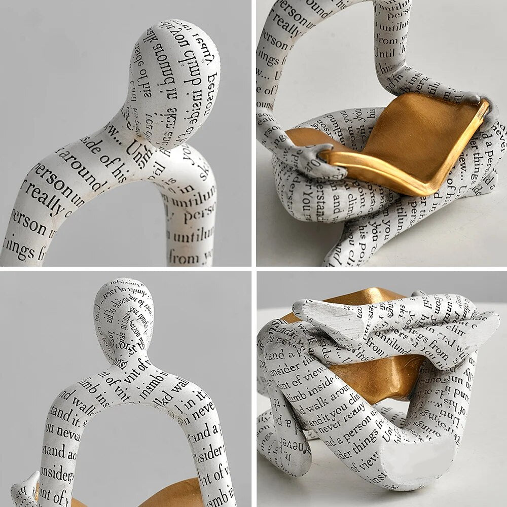 Reader Expression Sculpture