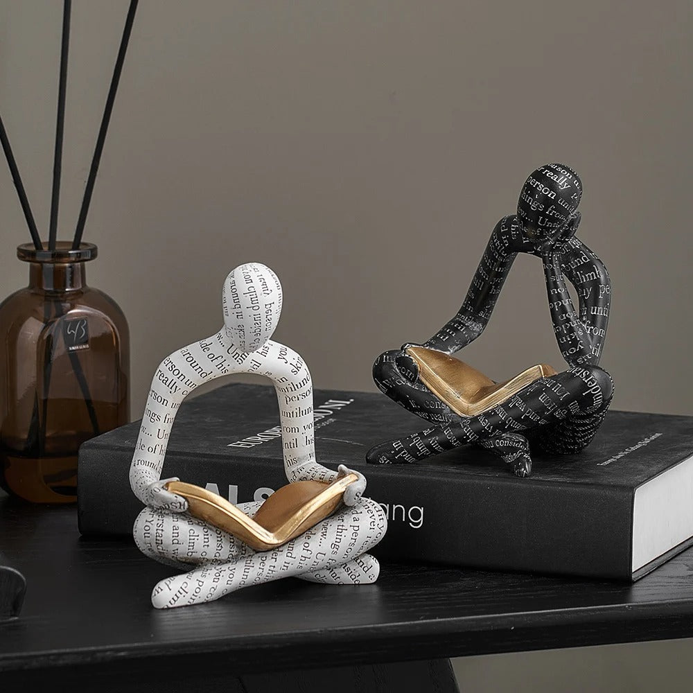 Reader Expression Sculpture