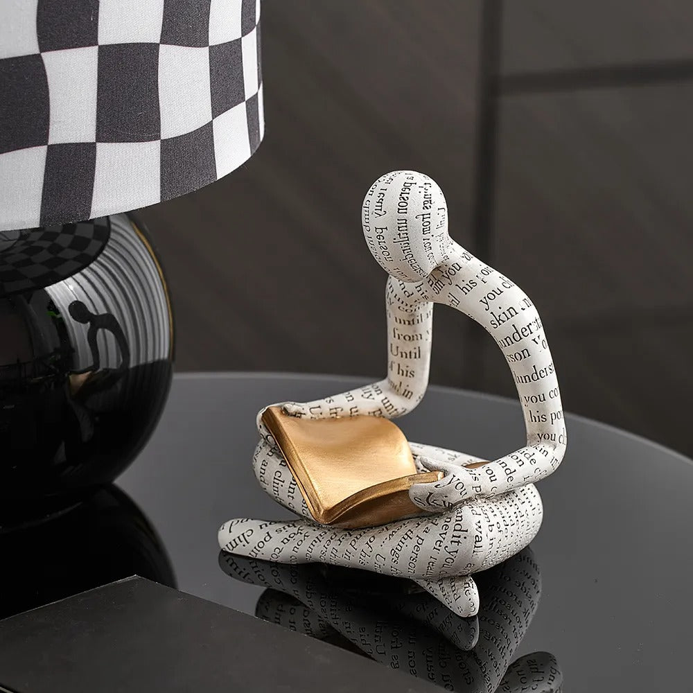 Reader Expression Sculpture