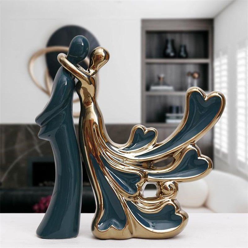 Dancing Couple Sculpture